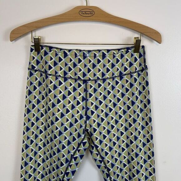 J. McLaughlin Workout Leggings Activewear Casual Libby Geometric Size Large - Picture 4 of 8